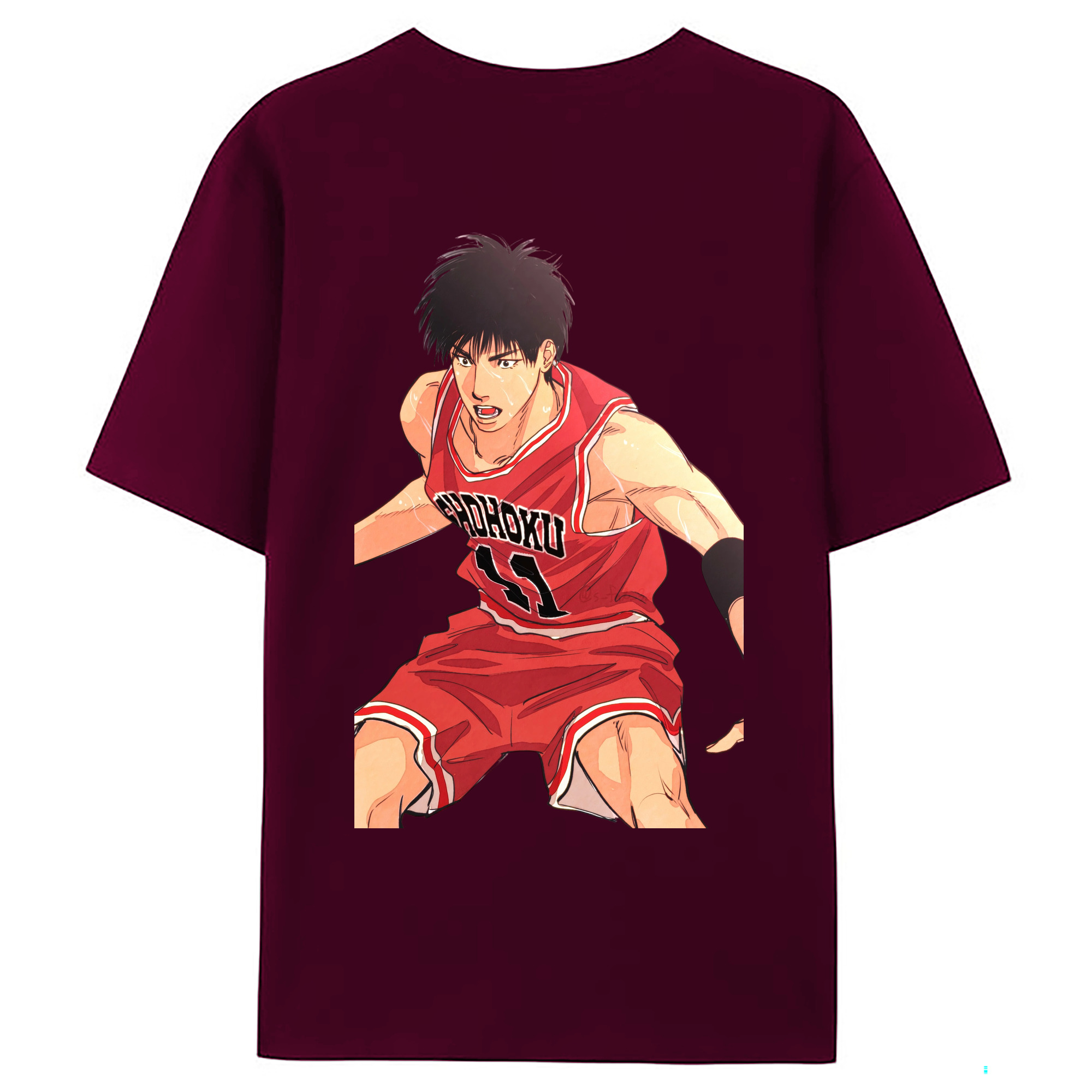 （画像用） SLAM DUNK／スラムダンク レディース半袖Tシャツ(バックプリント)